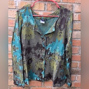 Sharon Young Multicolor Knit Sweater